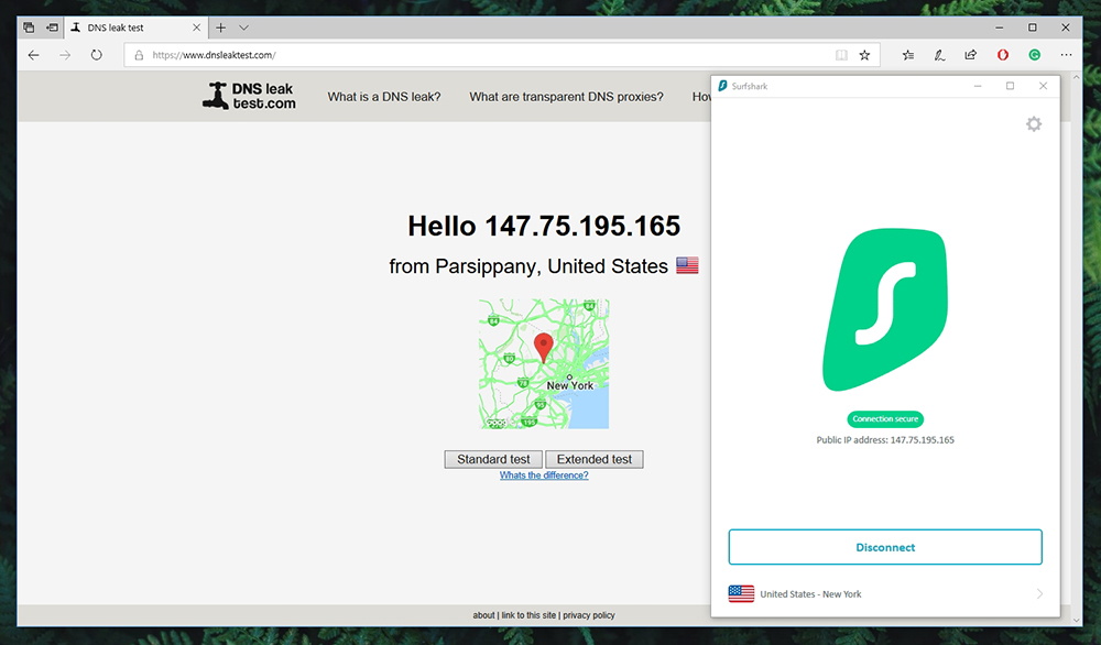 حریم خصوصی Surfshark