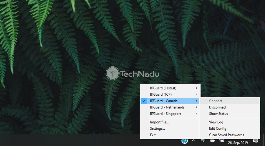  رابط BTGuard OpenVPN GUI 