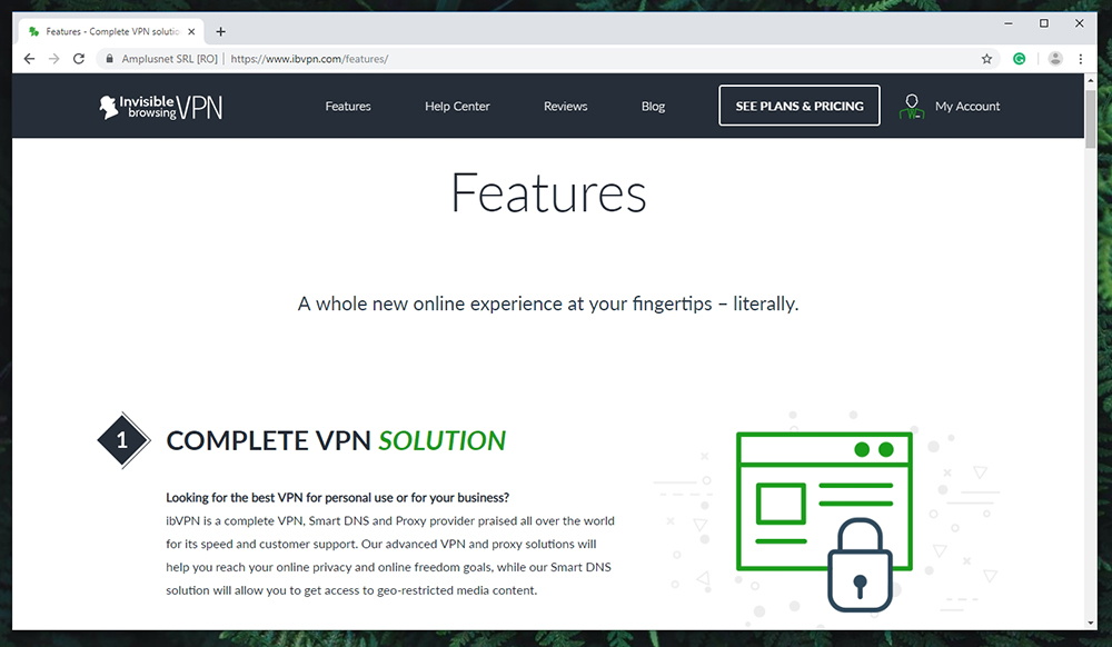  ibVPN نقد و بررسی - ویژگی های برجسته 
