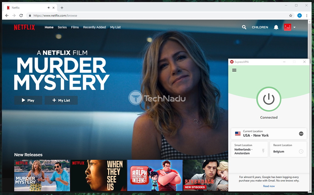  ExpressVPN Unblocks Netflix 