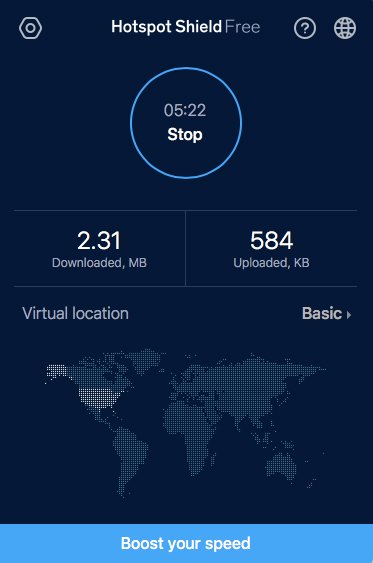  VPN برای مبتدیان: Hotspot Shield Free 