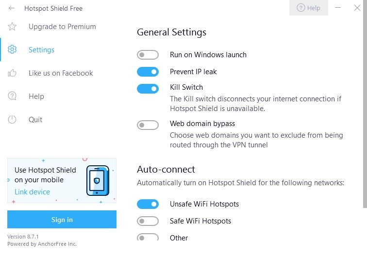 Hotspot Shield Windows Kill Switch