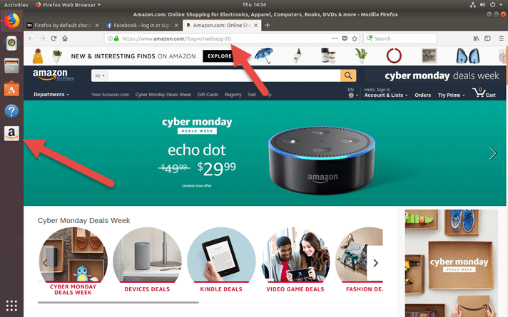  اوبونتو آمازون 