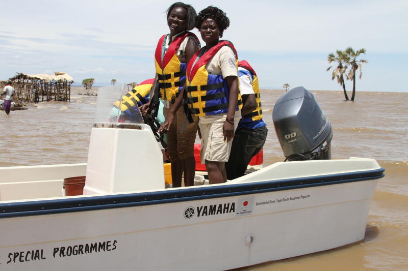 Turkana women defy culture to rule the waters as coxswains