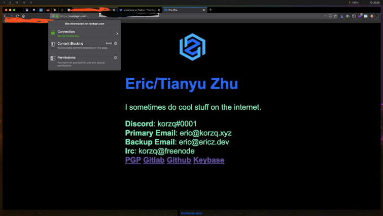  صفحه اصلی Tianyu Zhu 