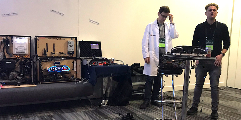  اتومبیل درون صندوق در Black Hat Europe 2019 