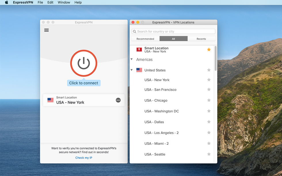  ExpressVPN (برای macOS) 
