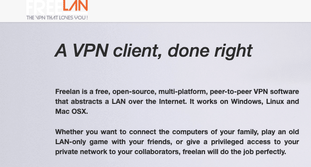  Freelan vpn منبع آزاد 