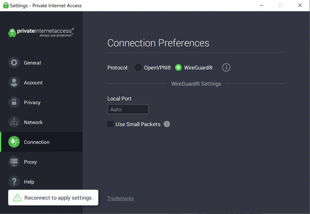 pia-wireguard-settings" width = "1024" height = "706" data-srcset = "https://cdn.technadu.com/wp-content/ آپلودها / 2020/03 / pia-wireguard-settings.png 1024w، https://cdn.technadu.com/wp-content/uploads/2 020/03 / pia-wireguard-settings-300x207.png 300w، https://cdn.technadu.com/wp-content/uploads/2020/03/pia-wireguard-settings-768x530.png 768w، https: // cdn.technadu.com/wp-content/uploads/2020/03/pia-wireguard-settings-200x138.png 200w، https://cdn.technadu.com/wp-content/uploads/2020/03/pia-wireguard -settings-100x70.png 100w، https://cdn.technadu.com/wp-content/uploads/2020/03/pia-wireguard-settings-696x480.png 696w، https://cdn.technadu.com/wp -content / upload / 2020/03 / pia-wireguard-settings-609x420.png 609w "size =" (حداکثر عرض: 1024px) 100vw ، 1024px "/> 
 
<figcaption id=