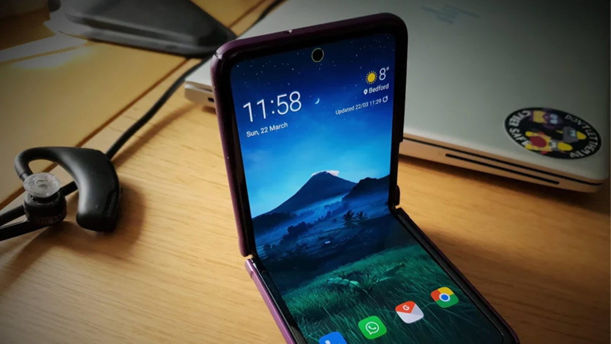  عکس حلقه انرژی Galaxy Z Flip 