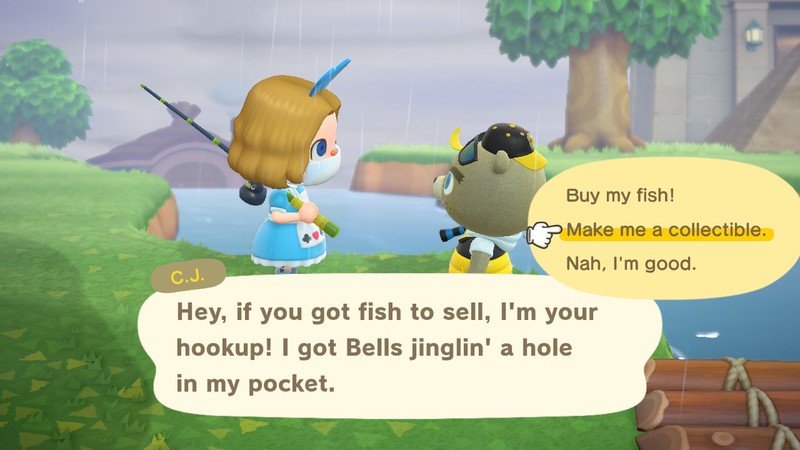 Animal Crossing New Horizons Cj Fish