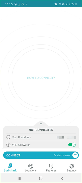  5 برنامه سریع سریع و ایمن VPN برای Android 23 "width =" 400 "height =" 888 "data-size =" auto "size =" (min-width: 976px) 700px، (min-width: 448px) 75vw، 90vw "srcset =" https: // cdn. guidingtech.com/imager/assets/2020/06/957409/Top-5-Fast-and-Secure-VPN-Apps-for-Android-23_4d470f76dc99e18ad75087b1b8410ea9.png؟1591169035 400w، https://cdn.guiding /assets/2020/06/957409/Top-5-Fast-and-Secure-VPN-Apps-for-Android-23_7c4a12eb7455b3a1ce1ef1c1cadcf29289.png؟1591169036 340w 