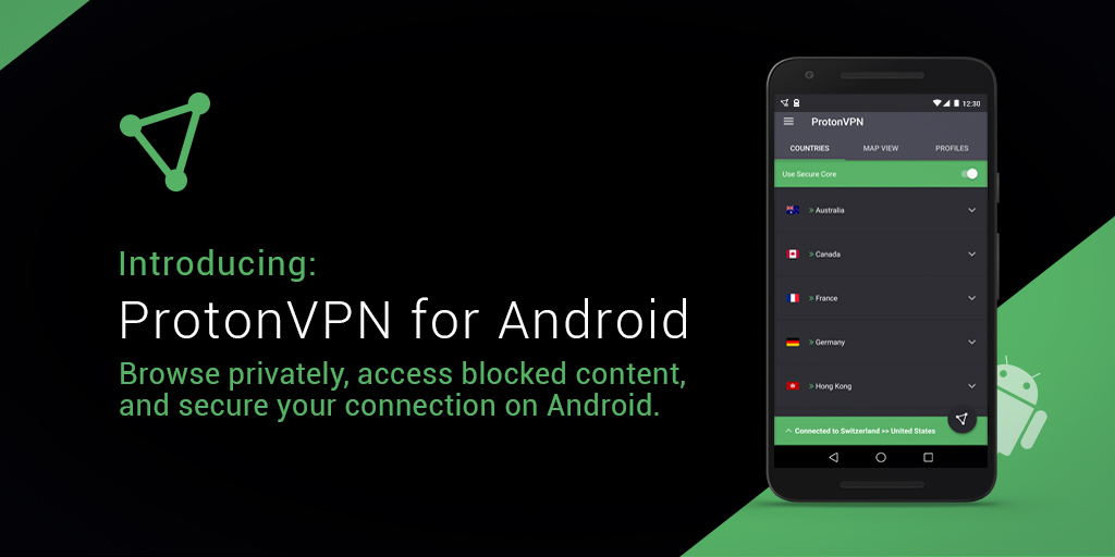 ProtonVPN برای Android اکنون در دسترس است! - ProtonVPN Blog